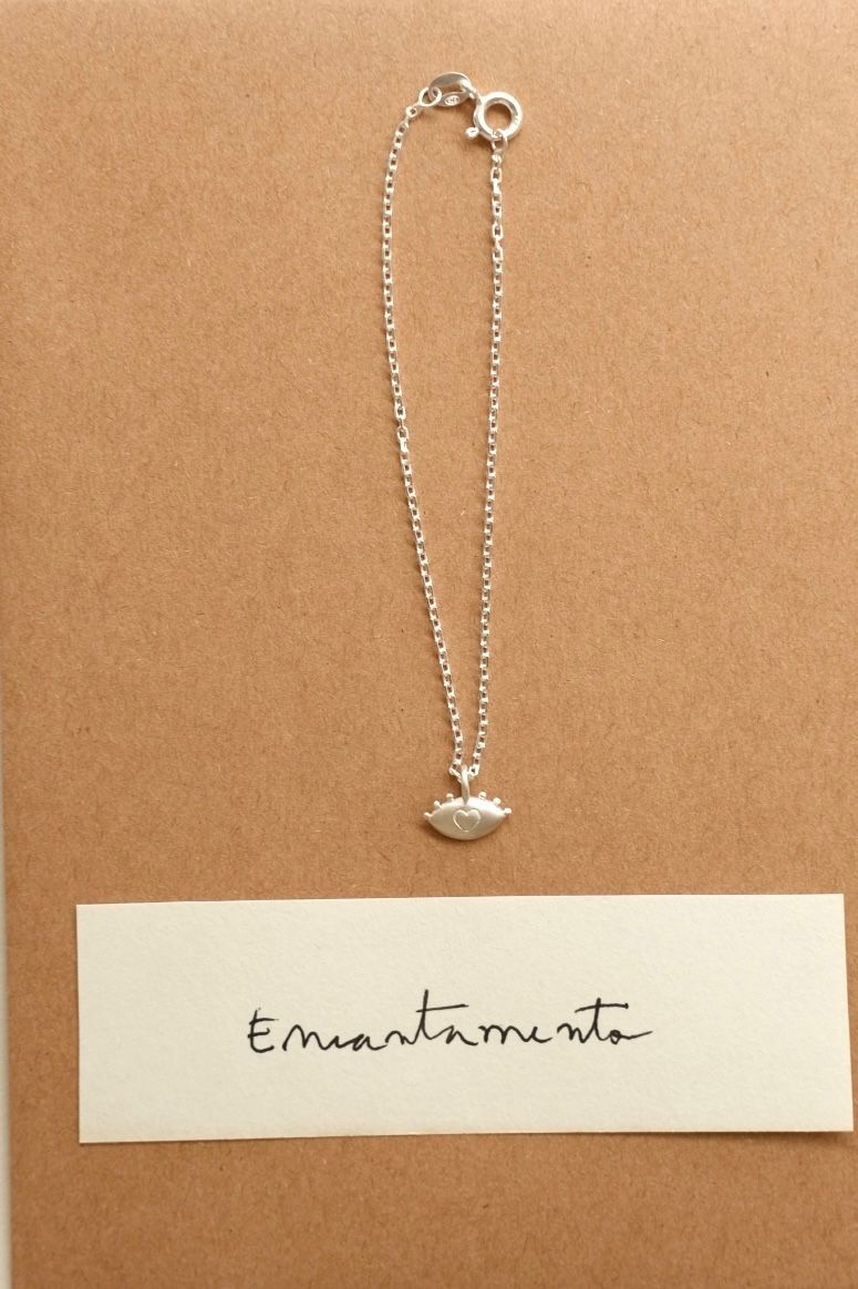 Pulseira Desejo-  Encantamento - 100%  Prata