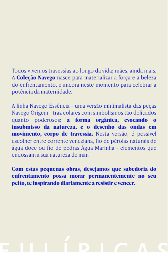 Colar Navego Essência