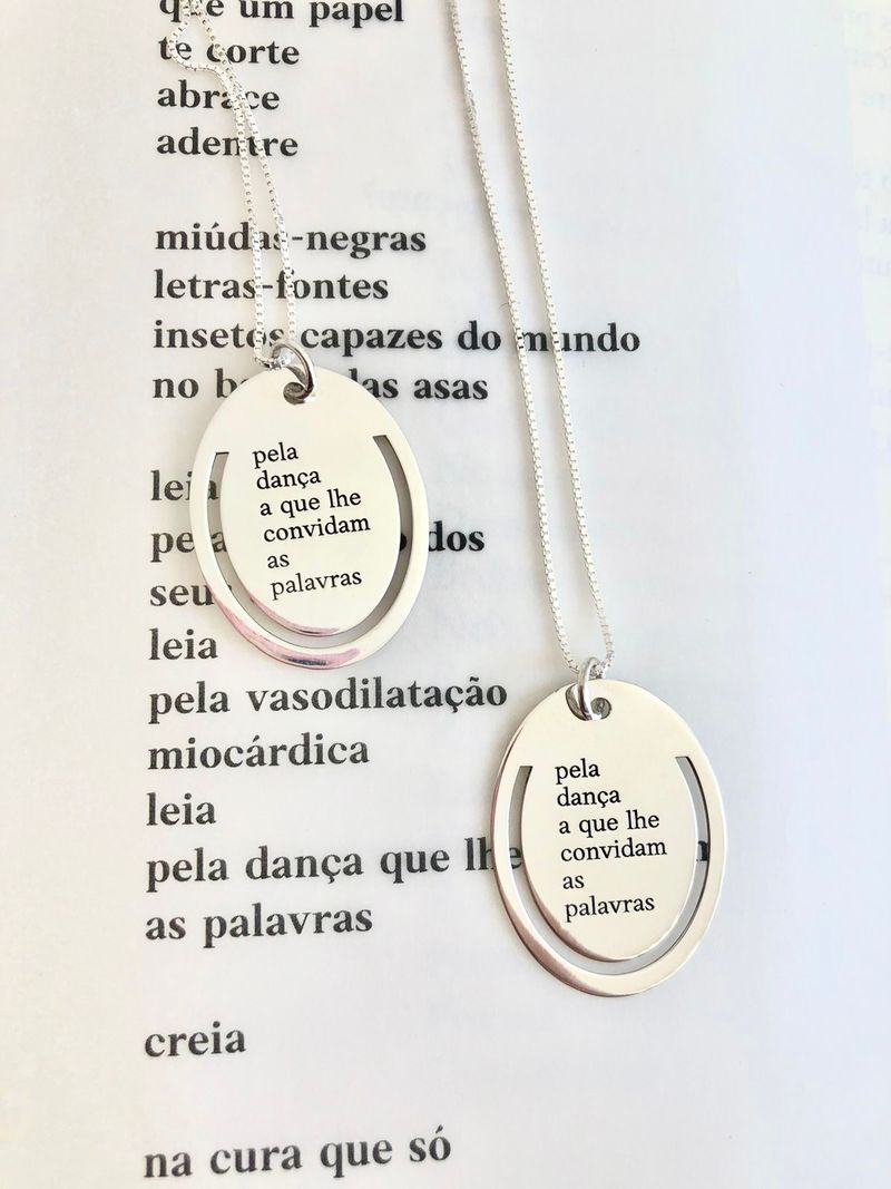 Colar Marcador de Páginas 