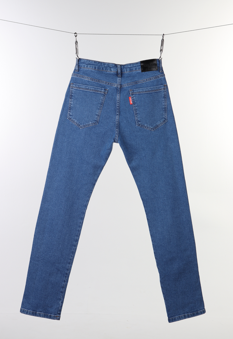 CALÇA JEANS ÍNDIGO 01 COM ELASTANO