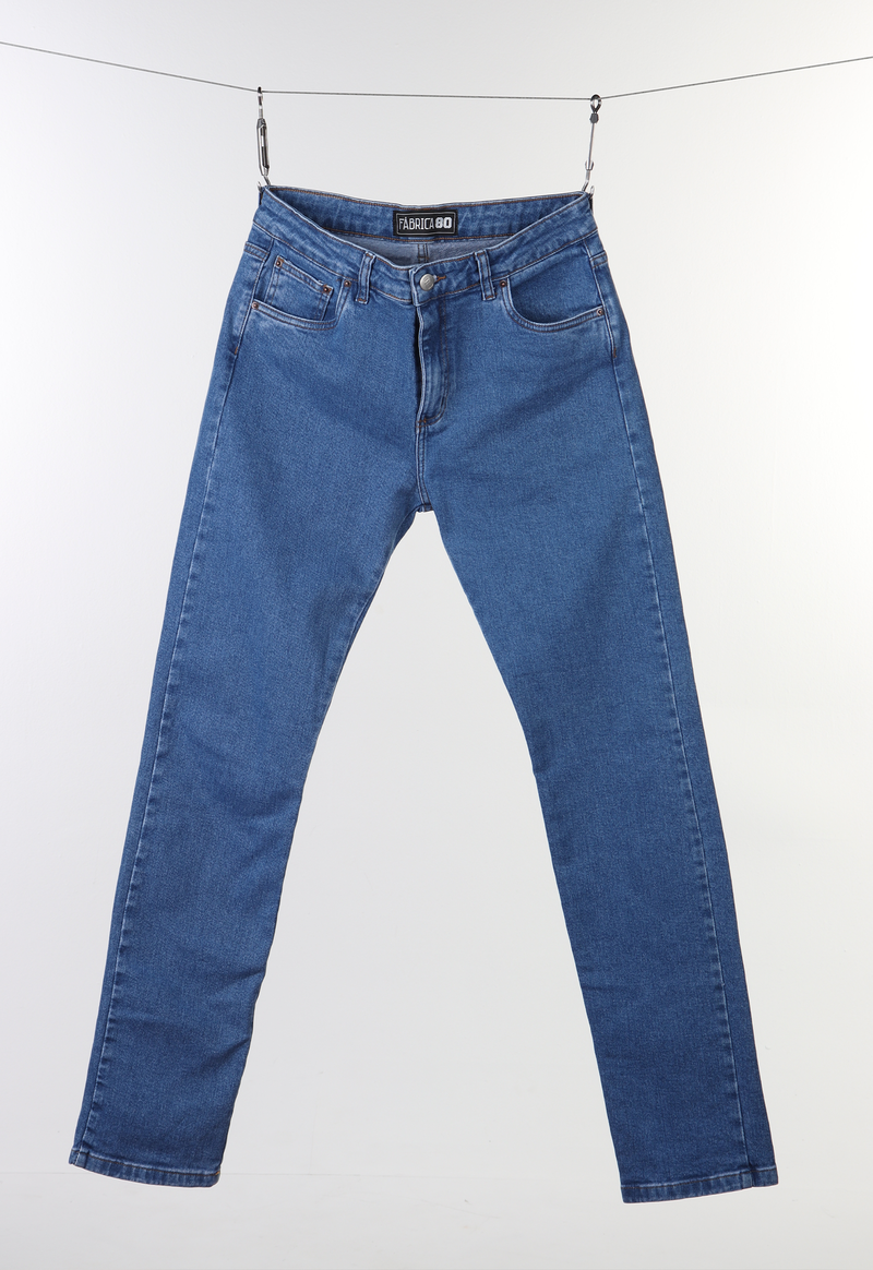 CALÇA JEANS ÍNDIGO 01 COM ELASTANO