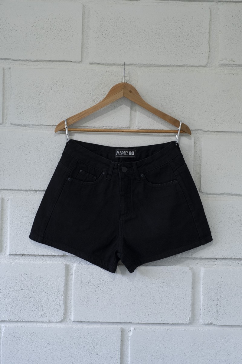 SHORT JEANS PRETO 01