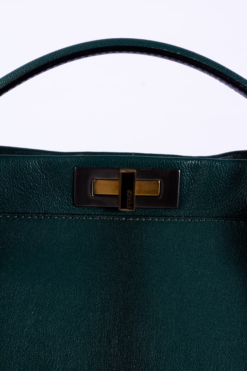 Bolsa Fendi Peekaboo Large verde