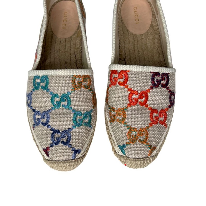 Alpargata Gucci Monograma Colorida 38/ 5 sola - 37 Brasil