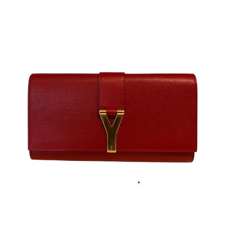 Clutch Saint Laurent Cabas Chyc Vermellha