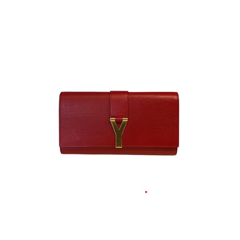 Clutch Saint Laurent Cabas Chyc Vermellha