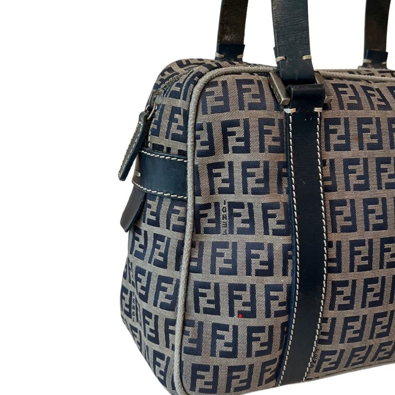 Bolsa Fendi Zucchino Boston Bag