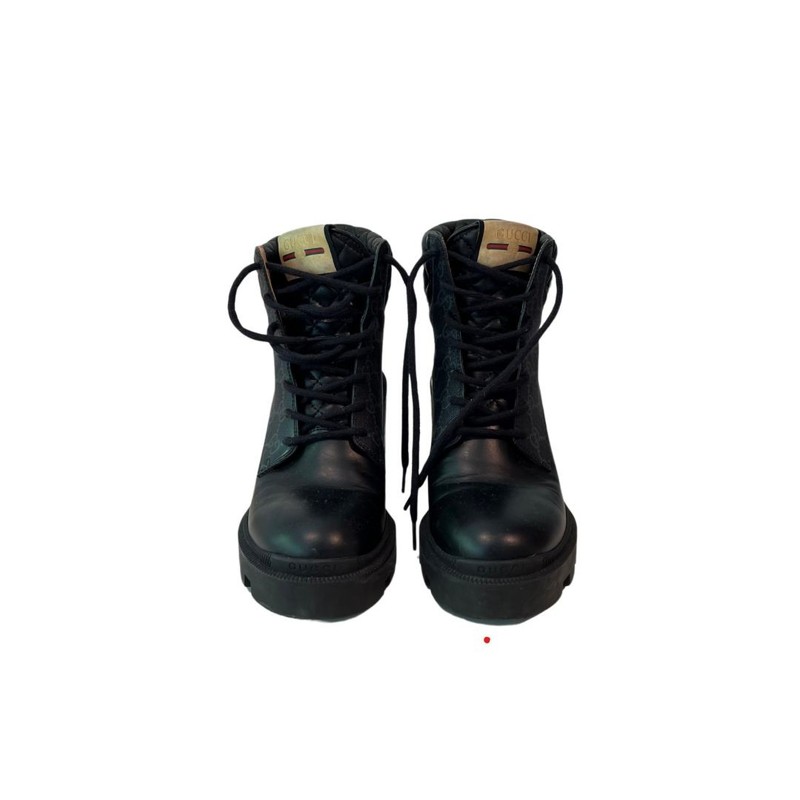 Bota Gucci Trip GG Preta 37 Sola - 35 Brasil