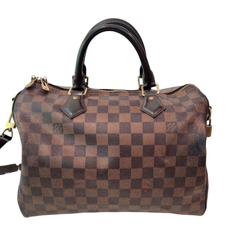 Bolsa Louis Vuitton Bandoliere Damier Ebene 30