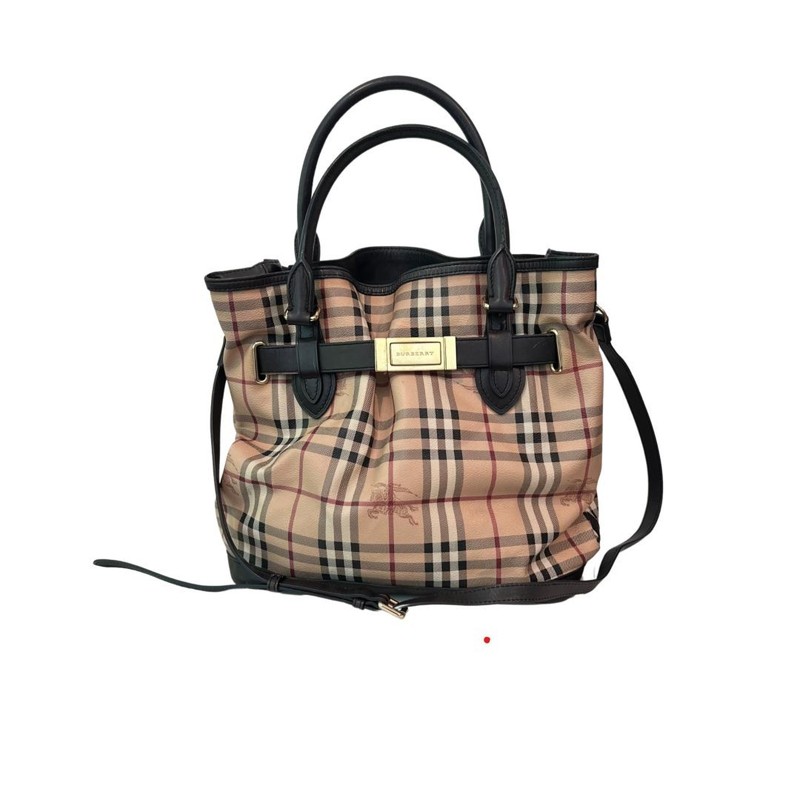 Bolsa Burberry Haymark Monograma