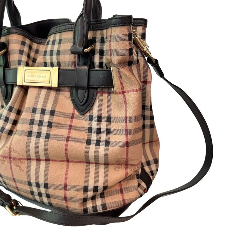 Bolsa Burberry Haymark Monograma