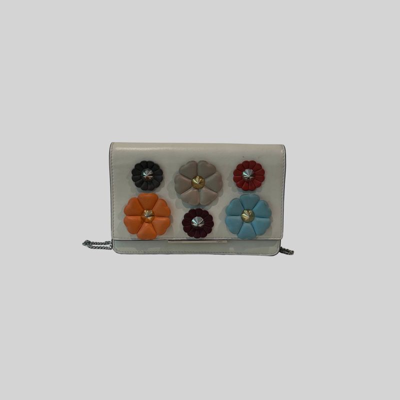 Bolsa Fendi Vitello Flowerland