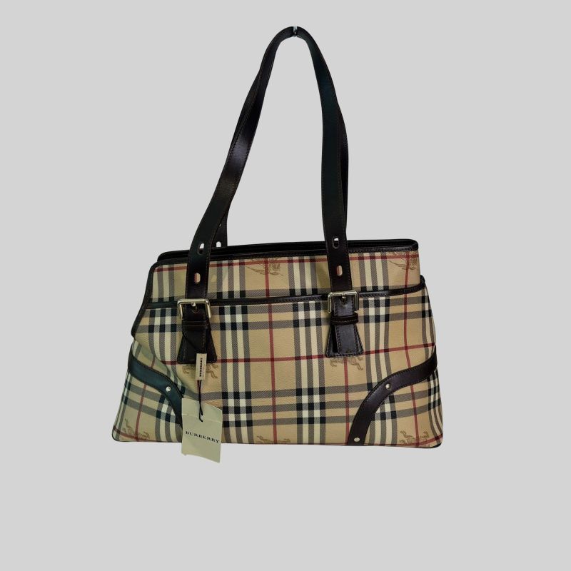 Bolsa Burberry Haymarket Check Pet Carrier