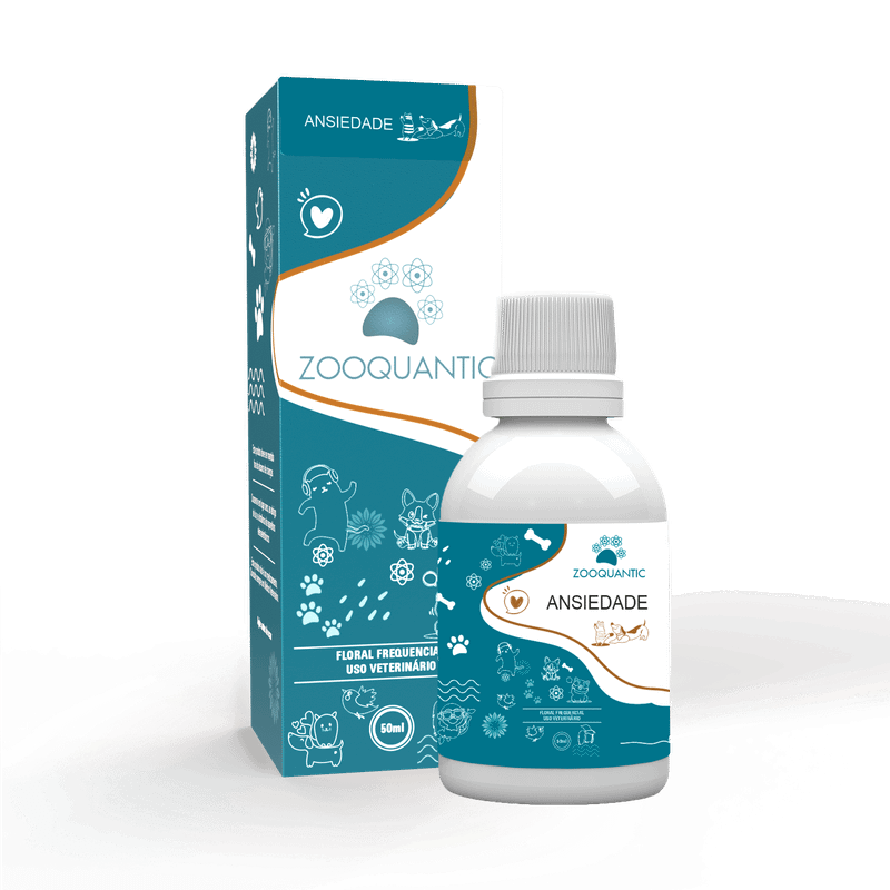Ansiedade gotas 50ml Fisioquantic Linha Pet