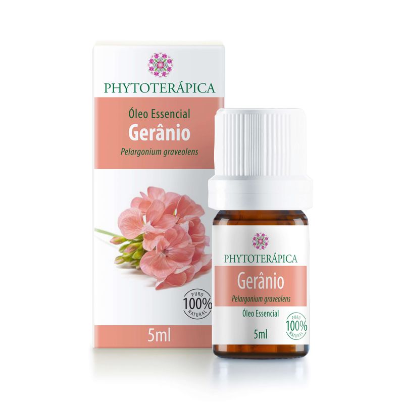 Óleo Essencial Gerânio 5ml Phytoterápica