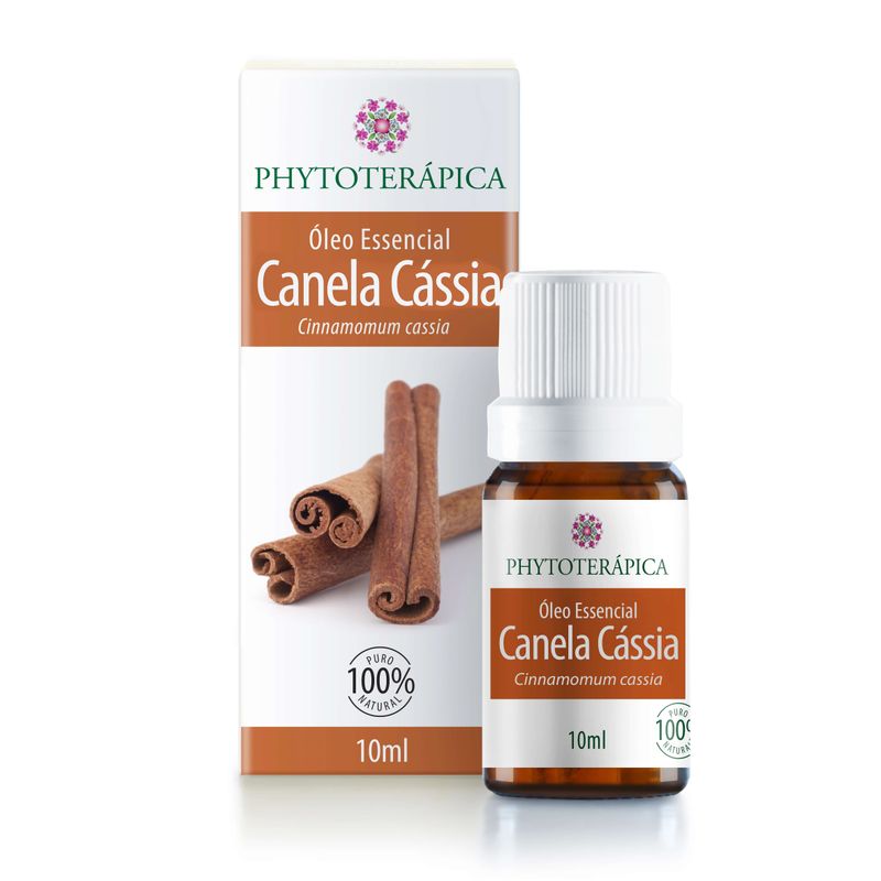 Óleo Essencial Canela Cássia 10ml Phytoterápica