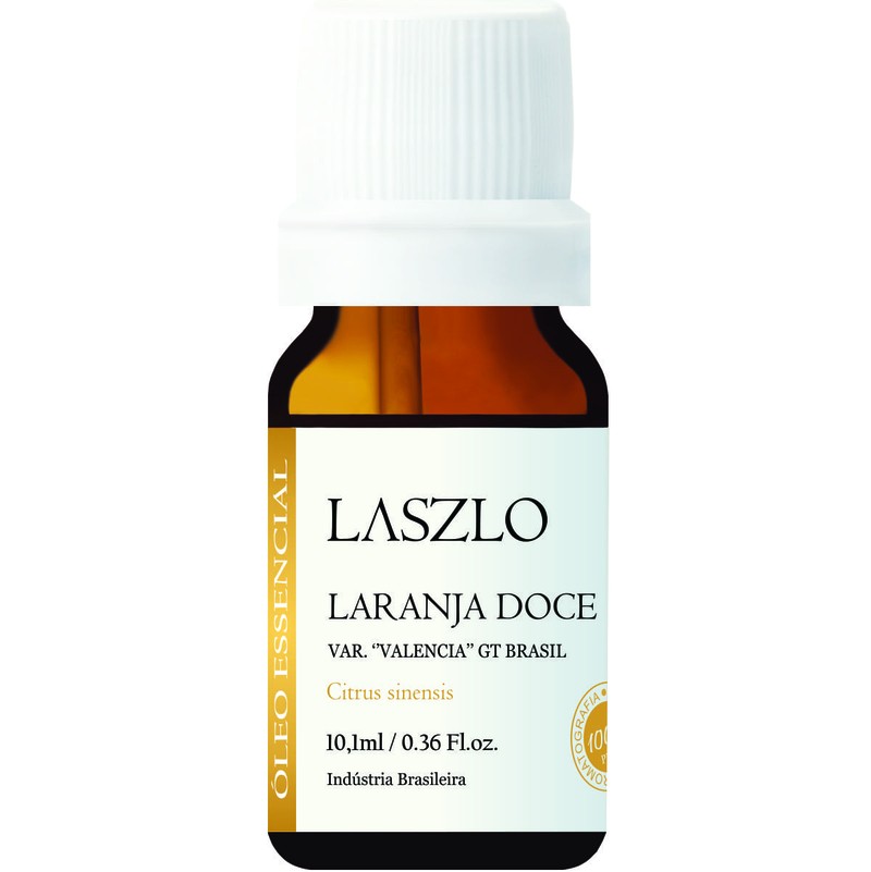 Óleo Essencial Laranja Doce Valência 10ml Laszlo