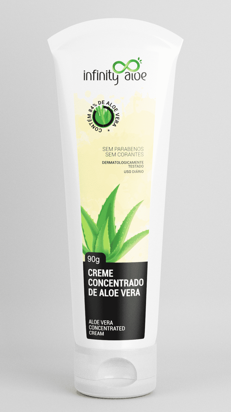 Creme Concentrado de Aloe Vera 90 g Infinity Aloe