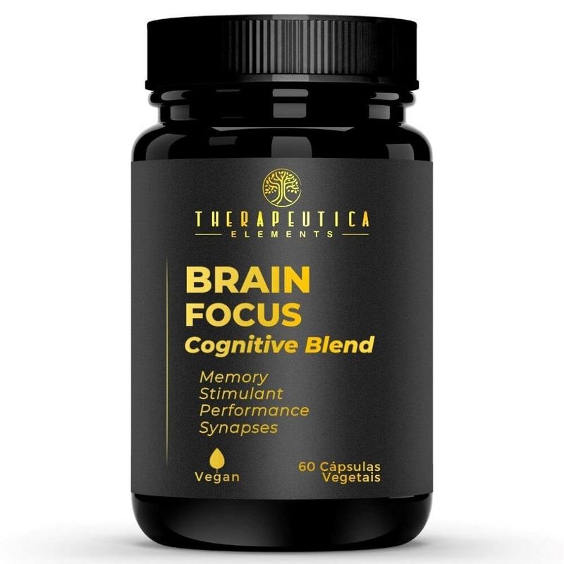 Brain Focus Cognitive Blend Vegan 60 Cápsulas Therapeutica Elements