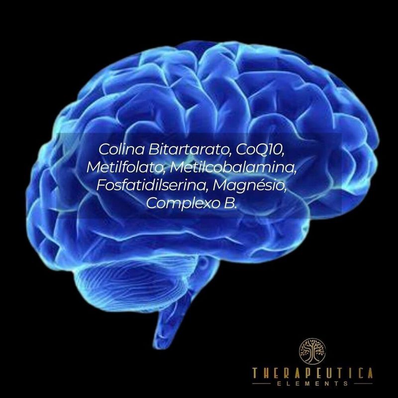 Brain Focus Cognitive Blend Vegan 60 Cápsulas Therapeutica Elements