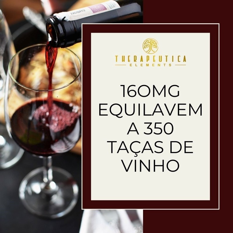 Trans Resveratrol + TCM Vegan 60 Cápsulas Therapeutica Elements