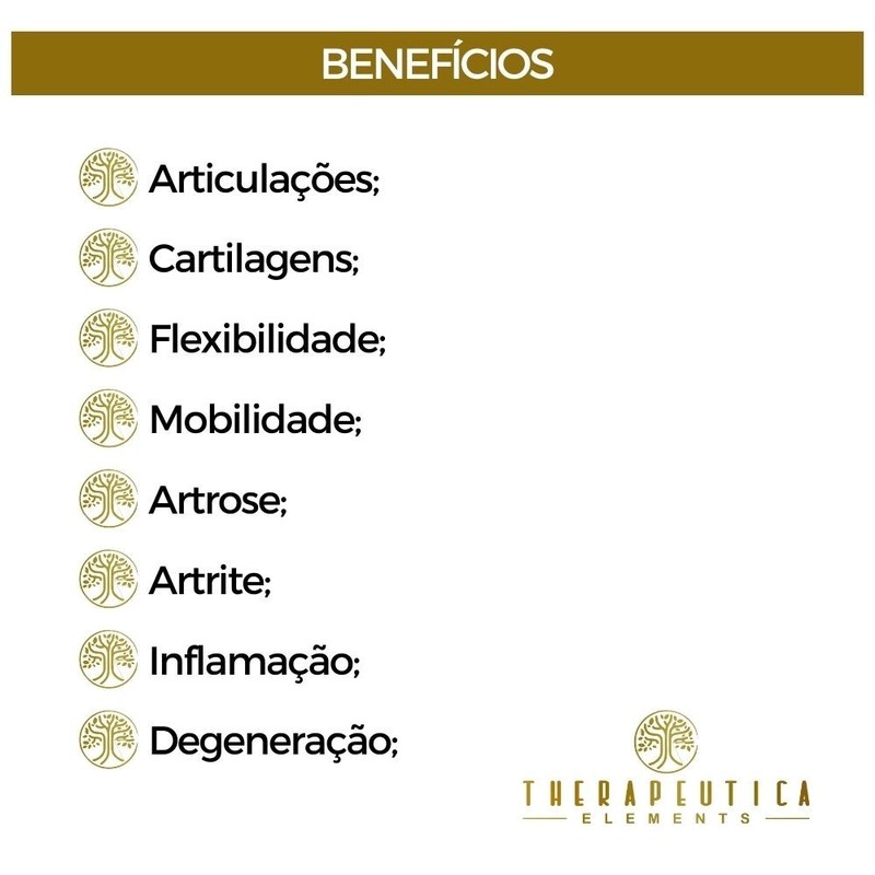 SOS Joints (Articulações) 60 Cápsulas Therapeutica Elements