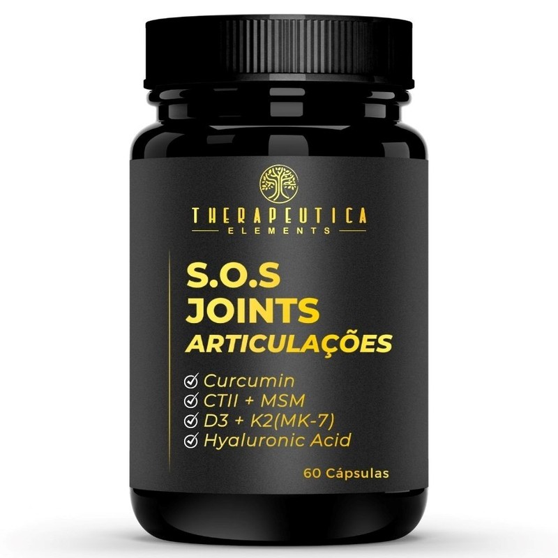 SOS Joints (Articulações) 60 Cápsulas Therapeutica Elements