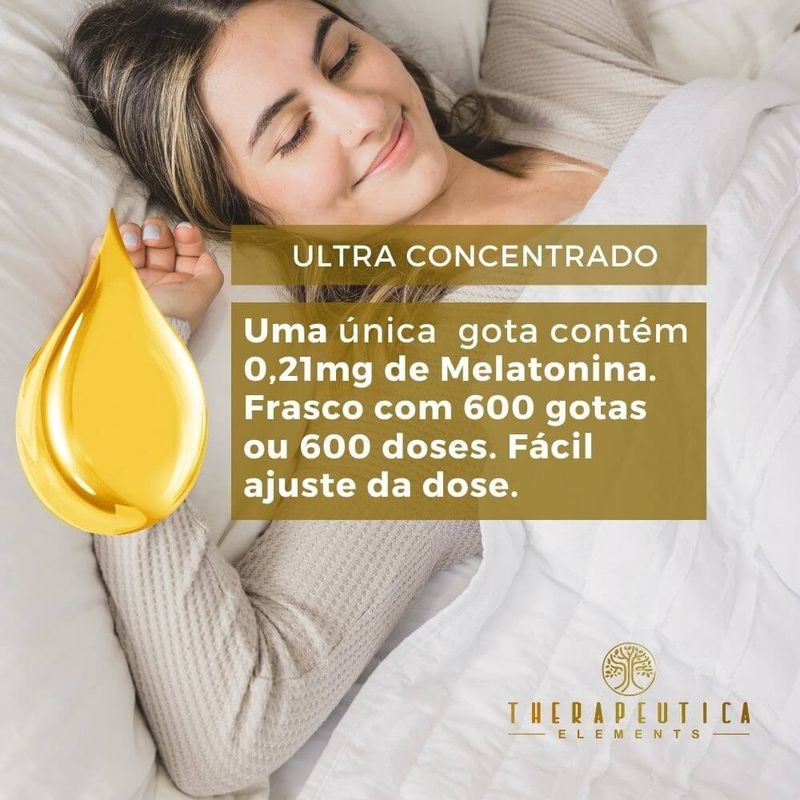 Melatonina Fast Action Ação Rápida Sublingual 30 ml Therapeutica Elements