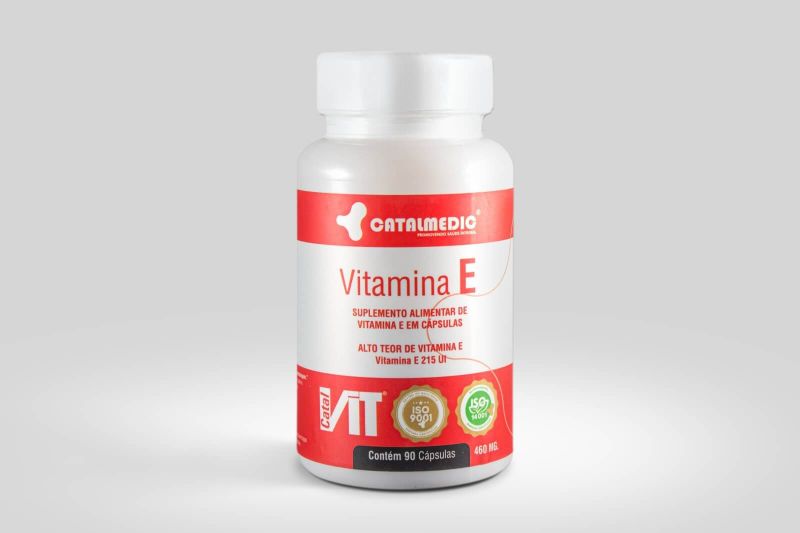 Vitamina E 460mg 90 Cápsulas Catalmedic