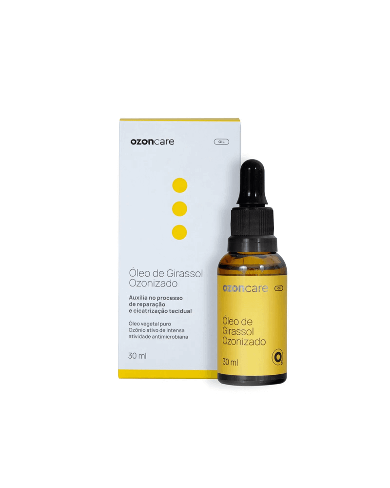 Óleo de Girassol Ozonizado 30ml Ozoncare