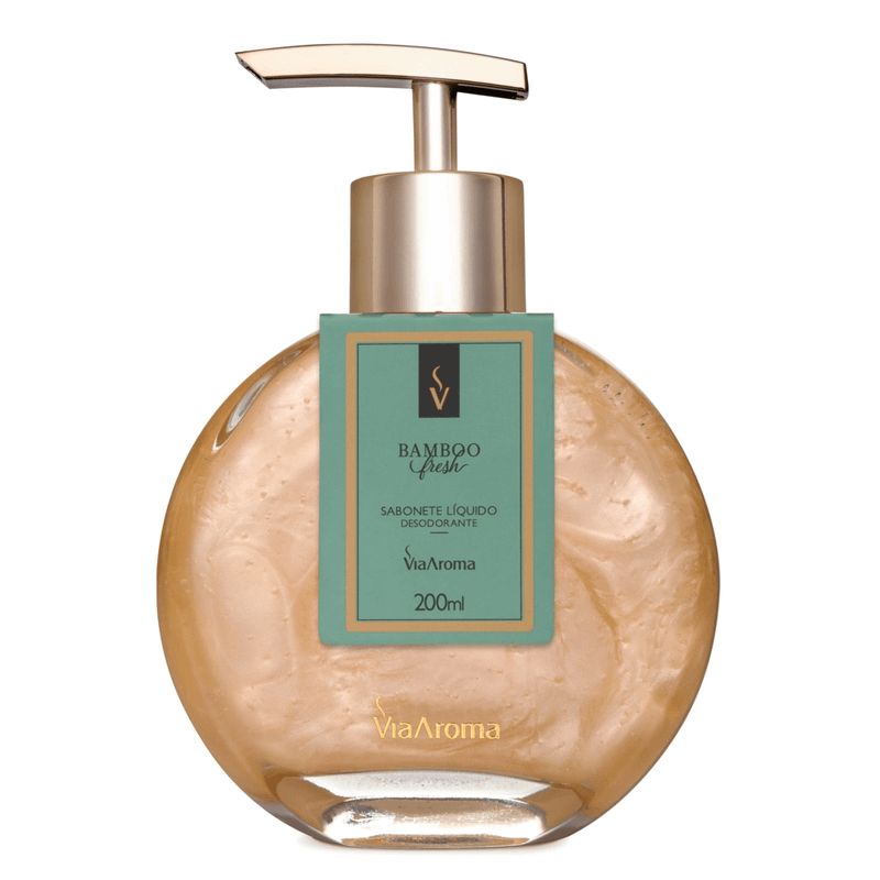 Sabonete Líquido Bamboo 200ml Via Aroma