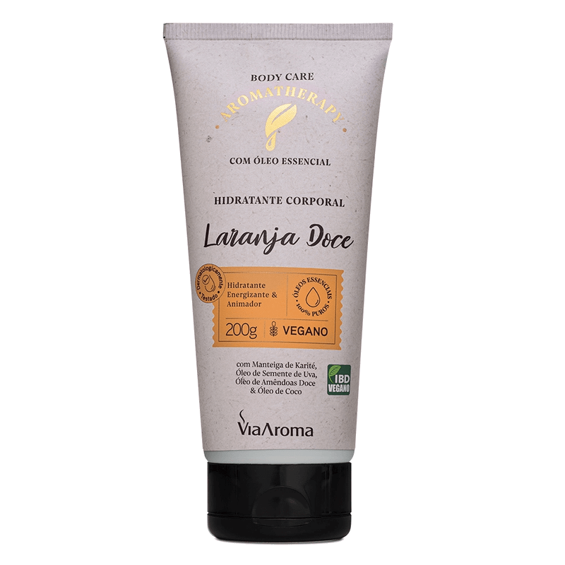 Hidratante Corporal Laranja Doce 200g Via Aroma