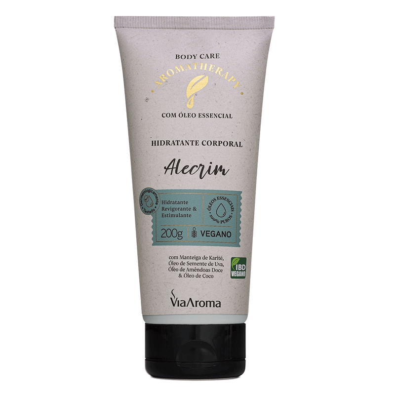 Hidratante corporal Alecrim 200g Via Aroma