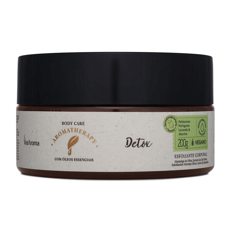 Esfoliante Corporal Detox 200g Via Aroma