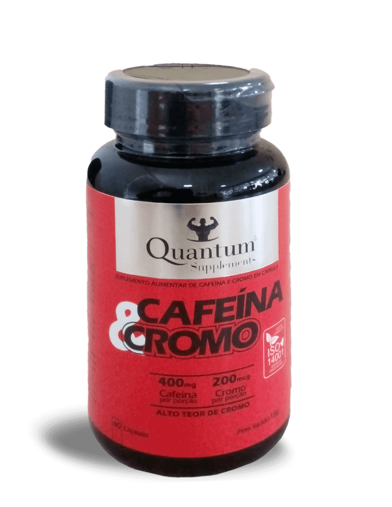 Cafeína & Cromo 60 Cápsulas Quantum Suplements