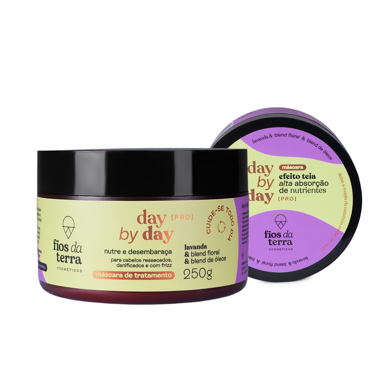 Máscara Day by Day Lavanda {Nutritivo e Desembaraçante} - 250g