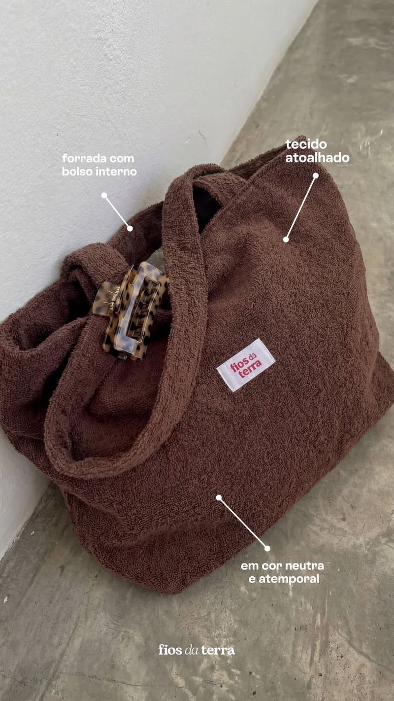 Bolsa Fluffy Mocha