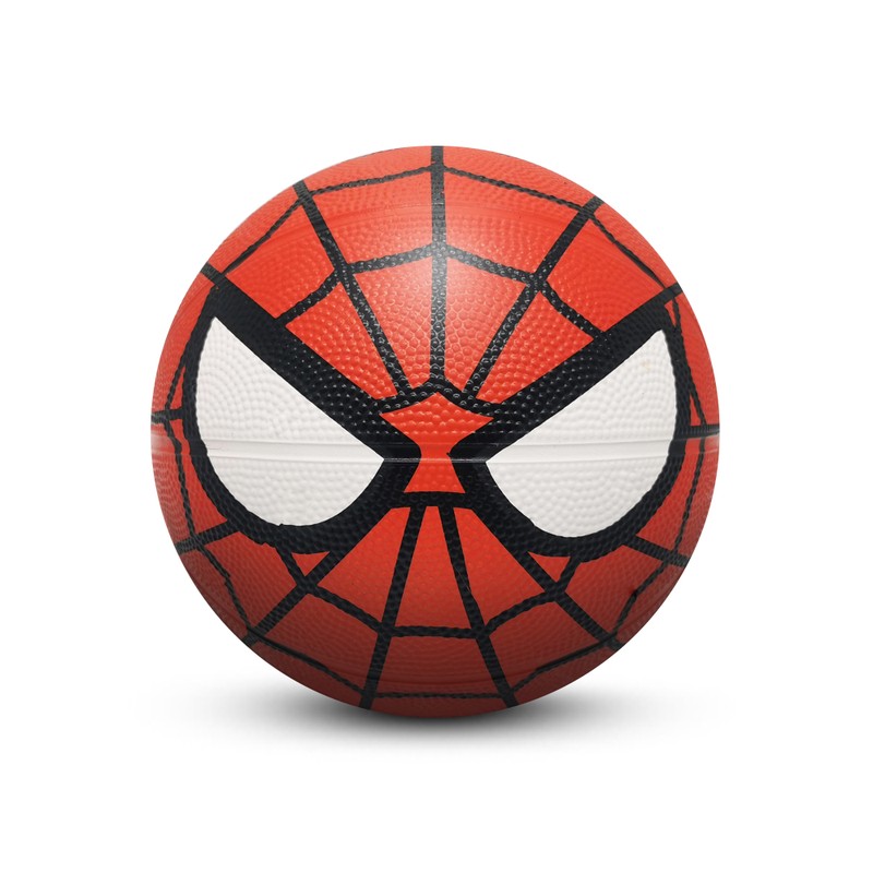 Bola De Basquete Homem Aranha Coleção Rostos Borracha Tam3 Marvel