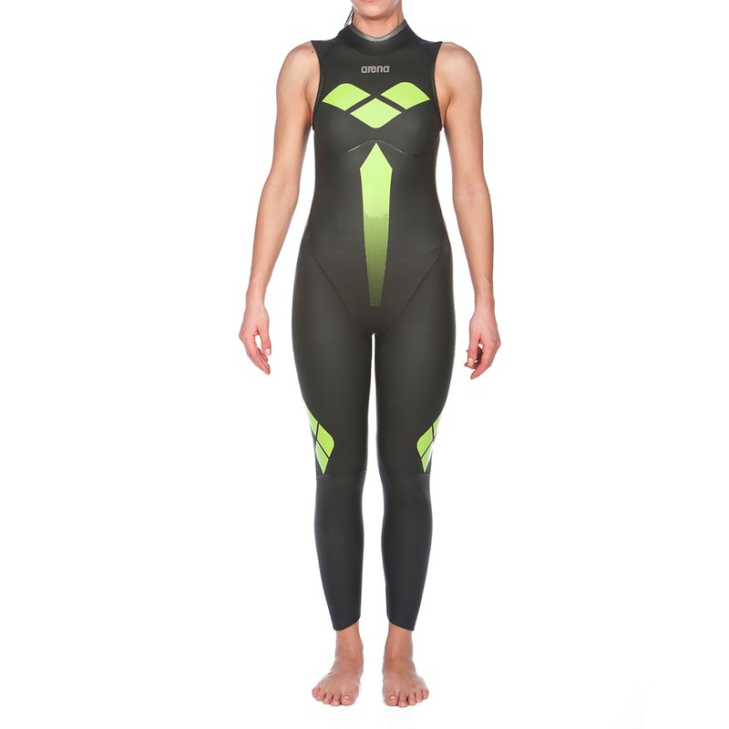 Traje Feminino Triatlo Triwetsuit Sem Manga Arena