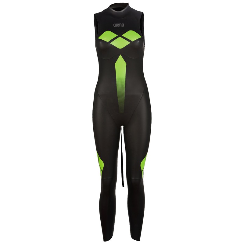 Traje Feminino Triatlo Triwetsuit Sem Manga Arena