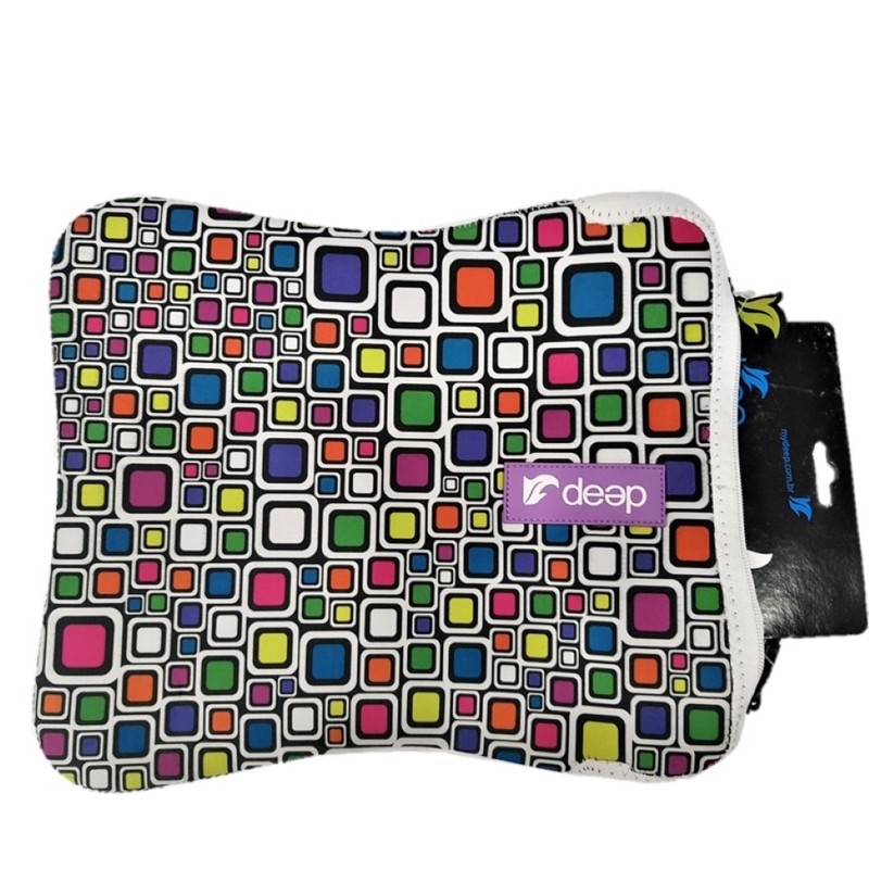 Capa Protetora Para Notebook Em Neoprene Colori Deep