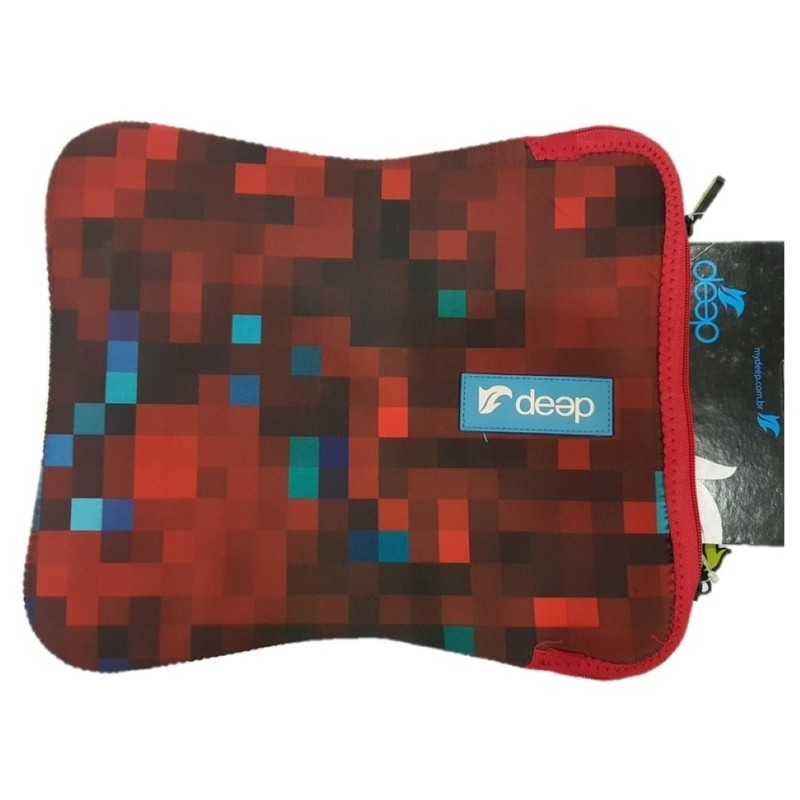 Capa Protetora Para Notebook Em Neoprene Pixel Deep