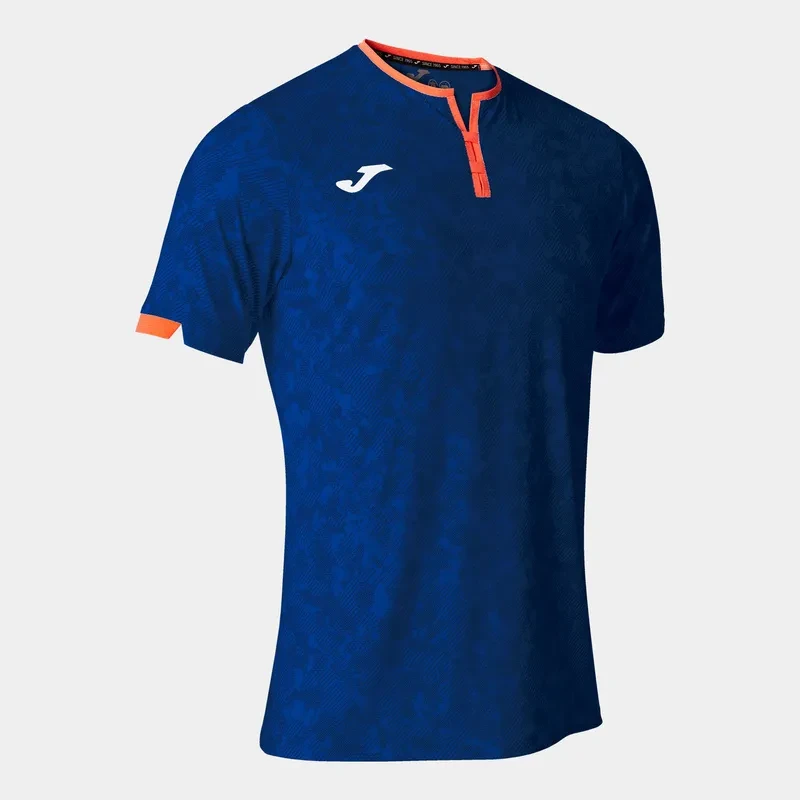 Camiseta Challenge Azul Manga Curta Masculino Joma