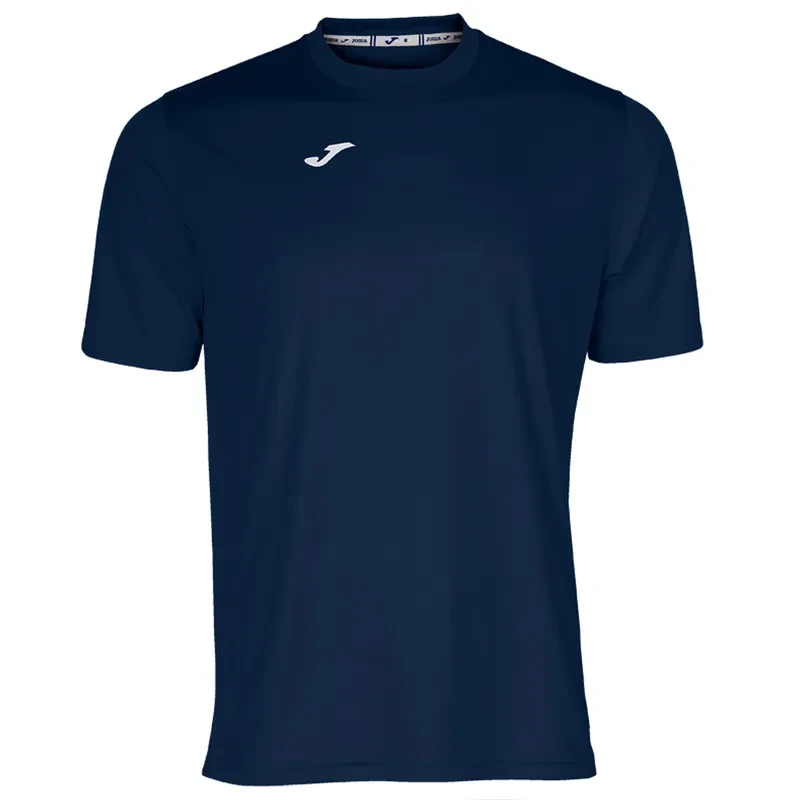 Camiseta Combi Azul Escuro Manga Curta Masculino Joma