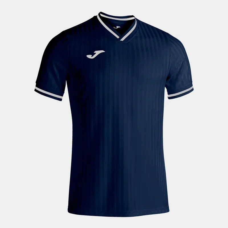 Camiseta Toletum III Azul Manga Curta Masculino Joma