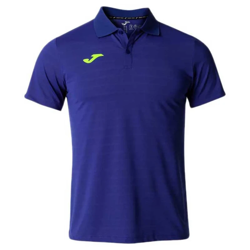 Camisa Polo Ranking Azul Manga Curta Joma