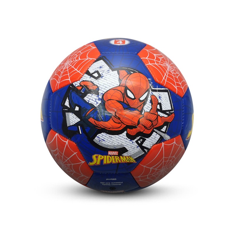 Bola De Futebol O Espetacular Homem Aranha Vermelho e Azul Marvel