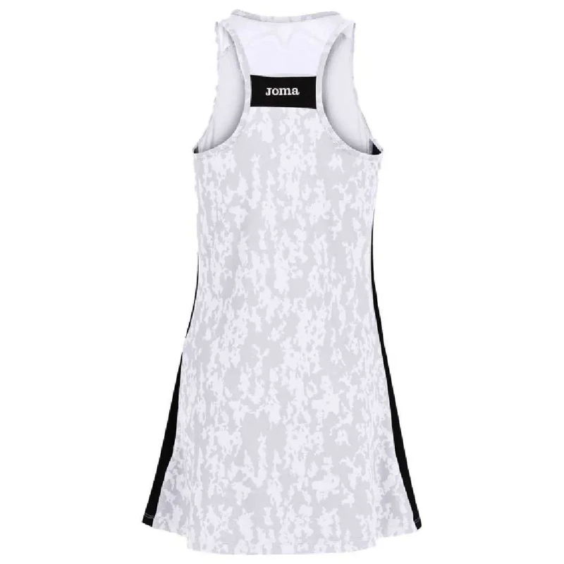 Vestido Cancha Branco Sem Manga Feminino Joma