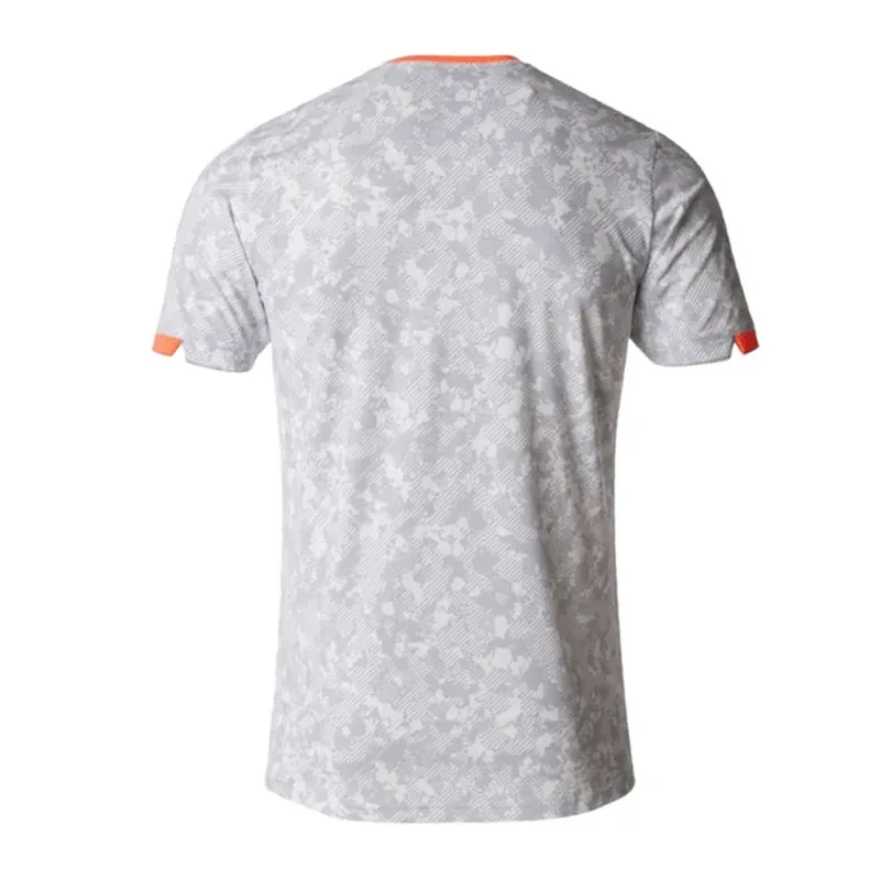 Camiseta Challenge Branco E Coral Manga Curta Masculino Joma