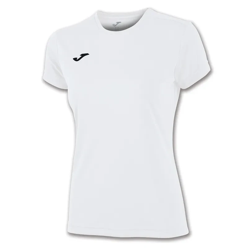 Camiseta Combi Branco Manga Curta Feminino Joma